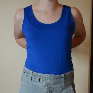 Tank Top Chico's Blue Size 1